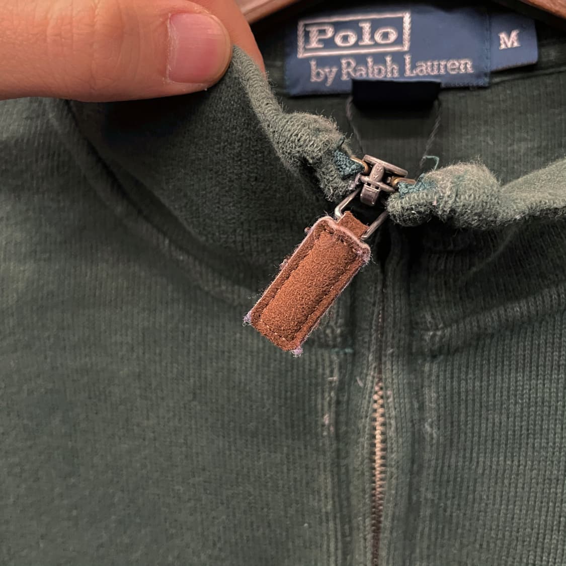 90s 폴로 랄프로렌 하프 집업 니트 스웨터 N29 상품이미지5