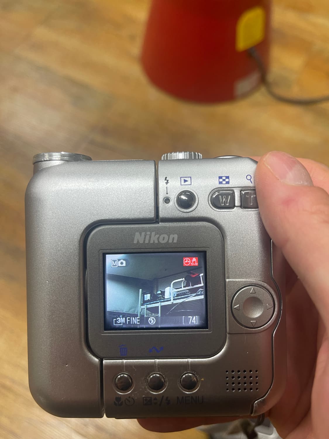 빈티지 니콘 쿨픽스 SQ 디지털 카메라 후루츠패밀리