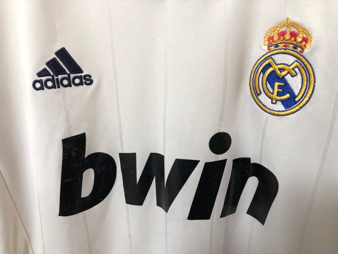 아디다스 12-13 레알마드리드 110주년 홈유니폼/져지 S(해외) 상품이미지6