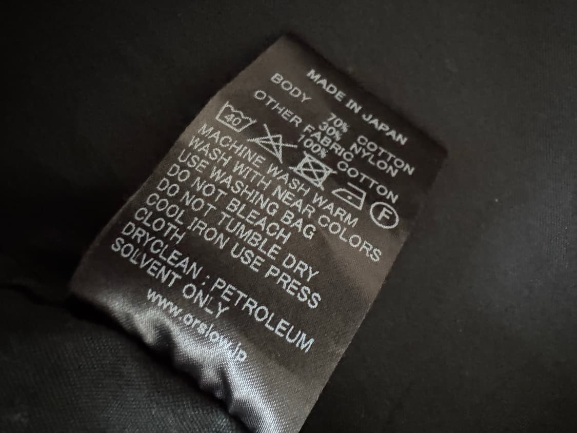 오어슬로우 M65 피쉬테일 파카 블랙 2 사이즈 상품이미지4