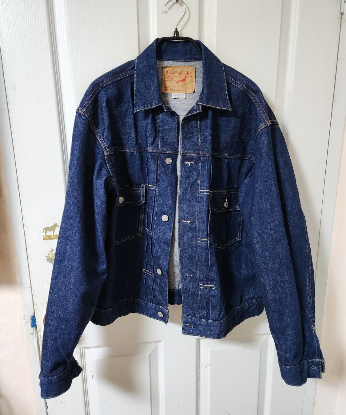 오어슬로우 데님자켓 타입2 원워시 4사이즈 상품이미지1