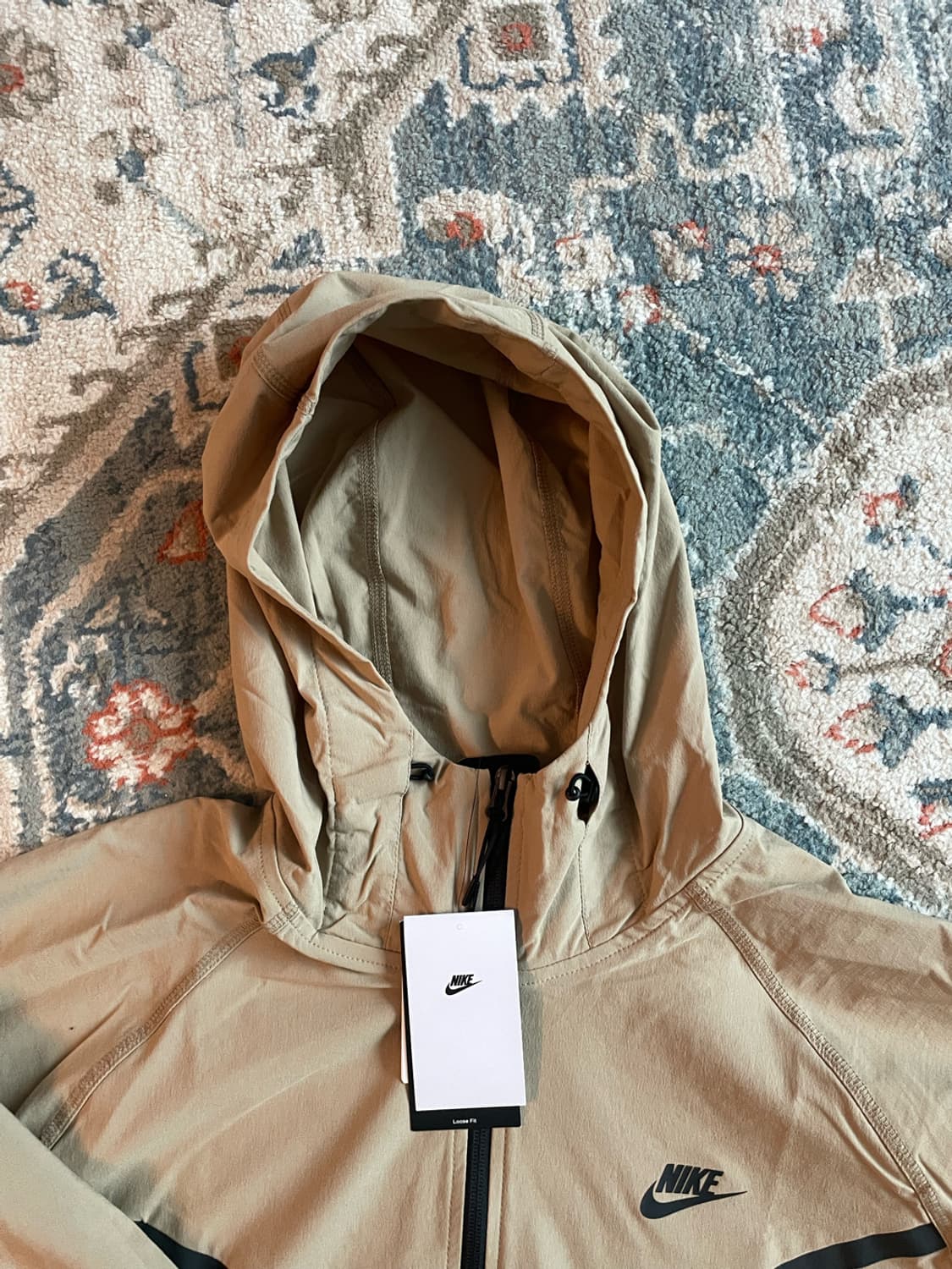 나이키 테크 윈드러너 우븐 풀 집 자켓  (새제품 XXL) 상품이미지2