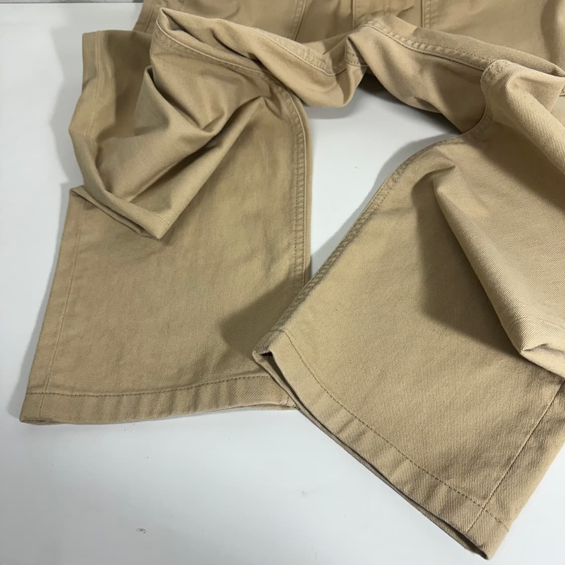 M 유니폼브릿지 베이지 레귤러핏 코튼 퍼티그팬츠 상품이미지4