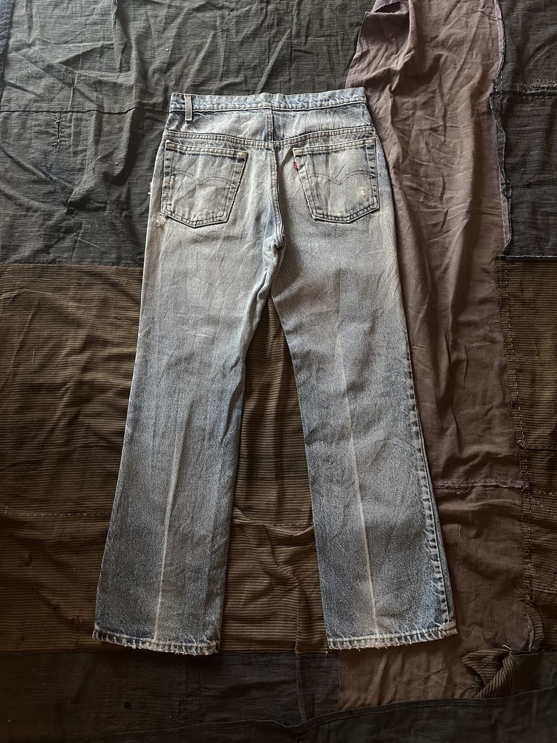 80s USA Levis 517 Boots Cut Denim Pants 상품이미지5