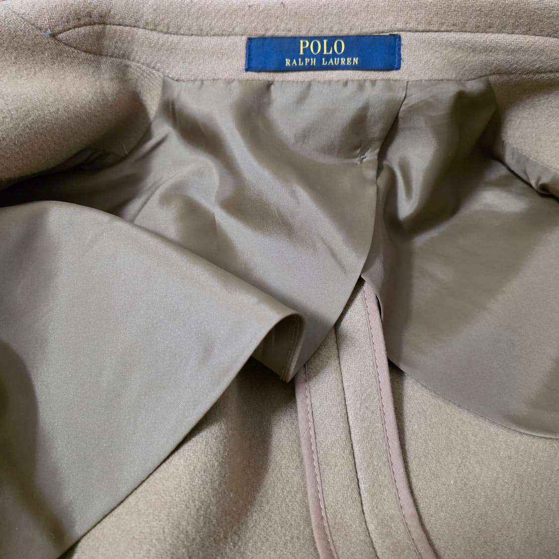 폴로 랄프로렌 싱글 브레스티드 울코트 브라운 상품이미지9