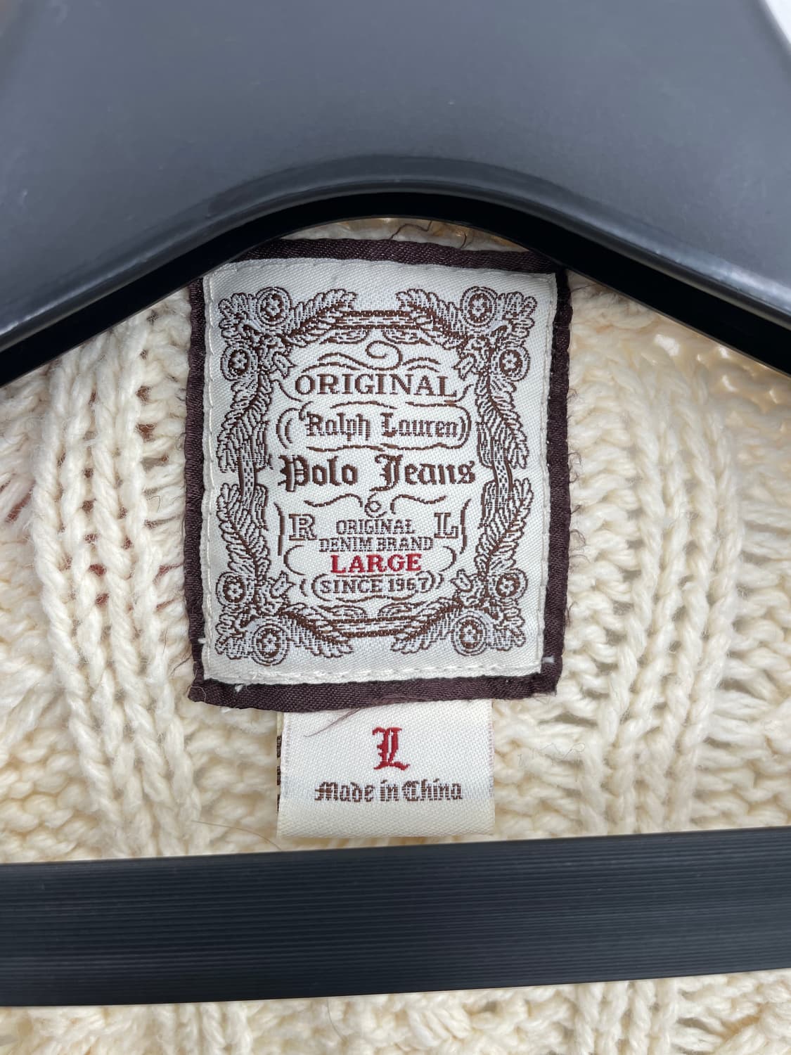 폴로 진스 꽈베기 케이블 롱 가디건 상품이미지7