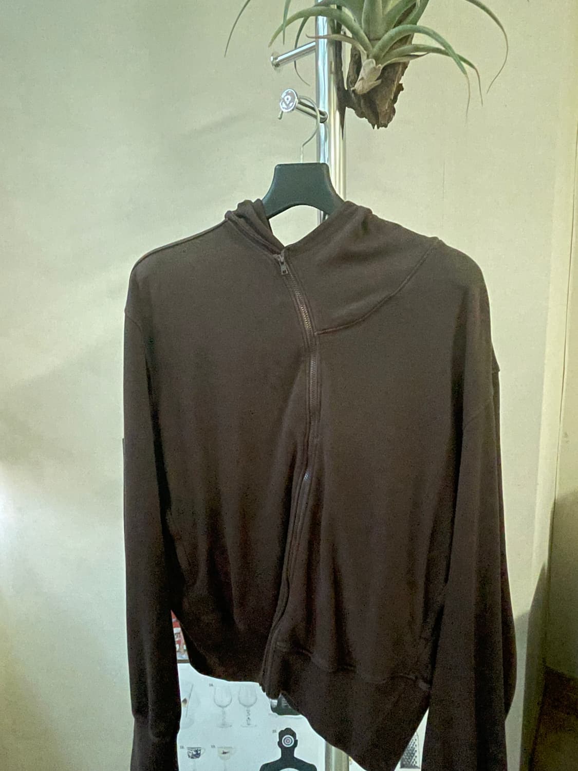 EE Garment Dyed Curved Hooded Zip Jaket 상품이미지3