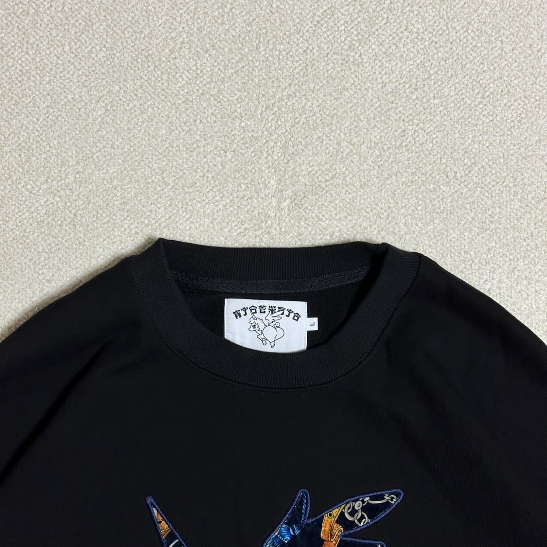 아조바이아조 핑크 라벨 유니콘 스웨트셔츠 상품이미지5