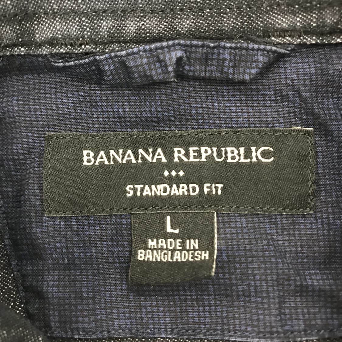 바나나리퍼블릭 진청 인디고데님셔츠 [L] 상품이미지4