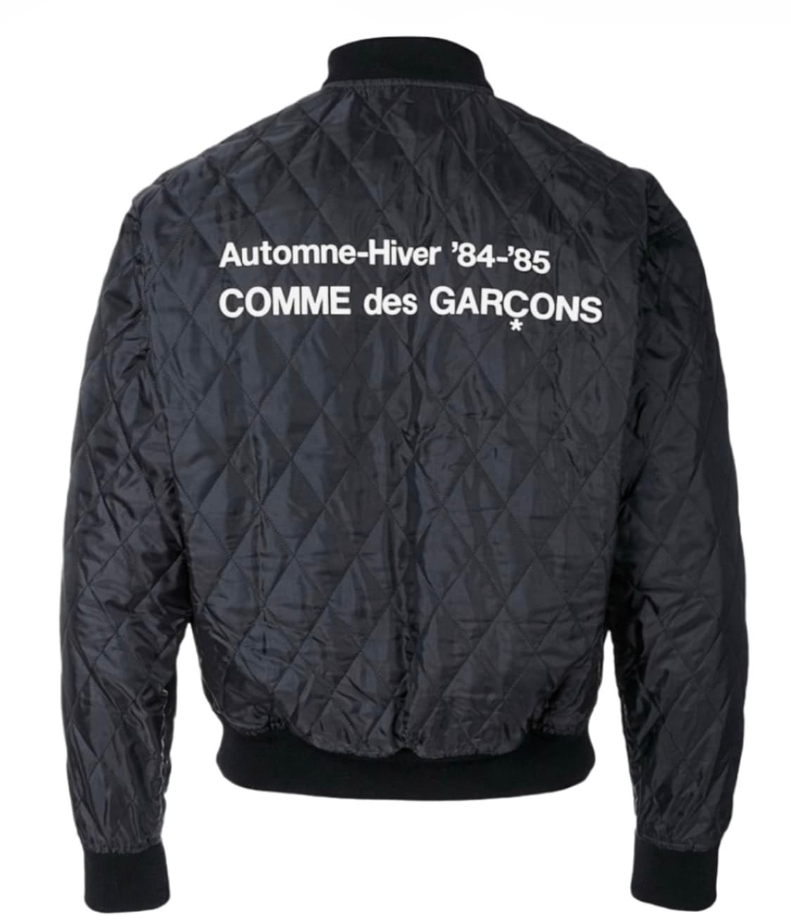 CDG 퀼티드 '84-85 스태프 블루종 블랙 상품이미지1