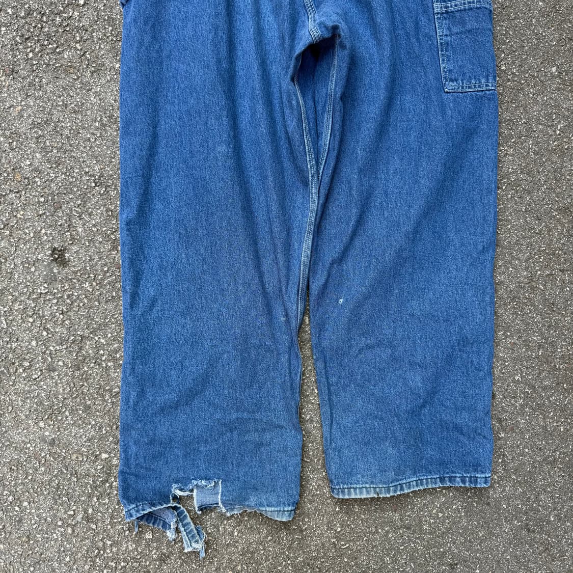 칼하트 데님 싱글니 오버롤  상품이미지5