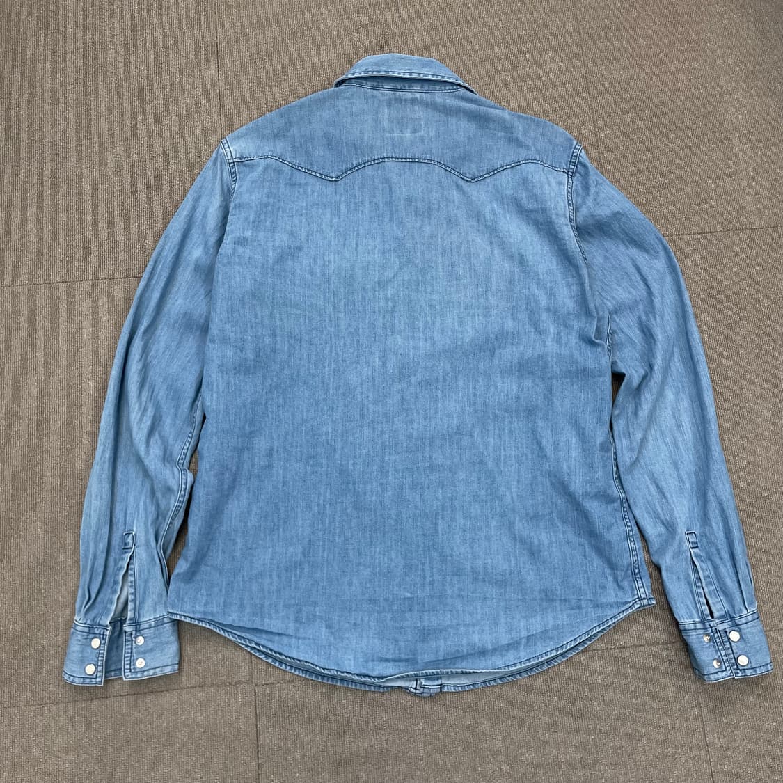 levis 리바이스 웨스턴 데님셔츠 L 상품이미지5