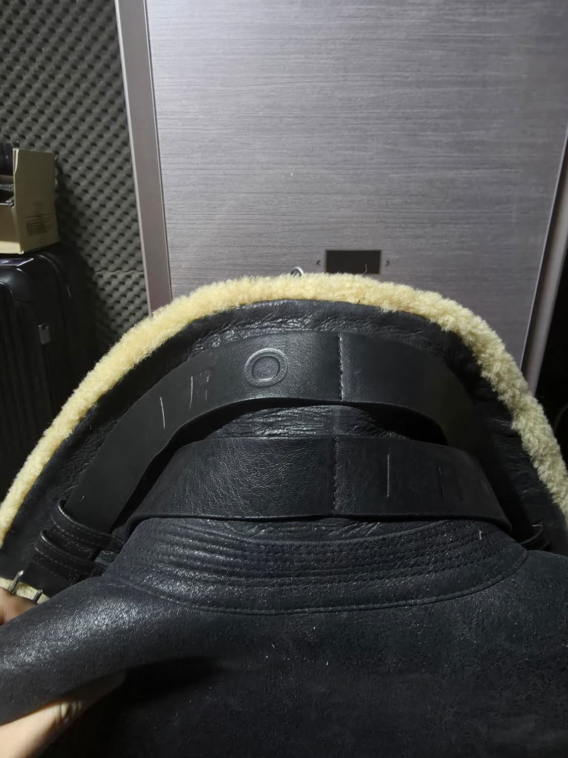 이로 IRO 양가죽 무스탕 자켓 95 S 판매합니다 상품이미지8