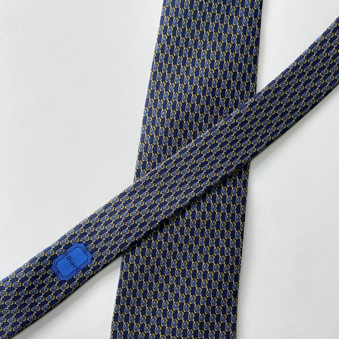 택달린 미사용품 크리스찬 디올(Dior) 정품 명품넥타이 상품이미지6