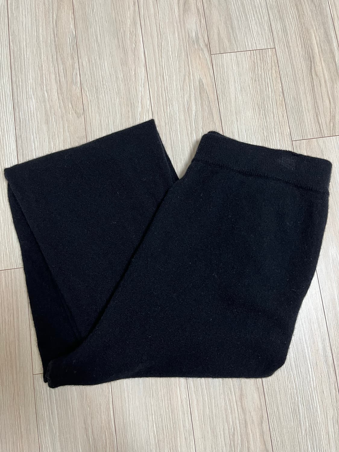 [66] 울 95+캐시미어 5 니트 팬츠 상품이미지3