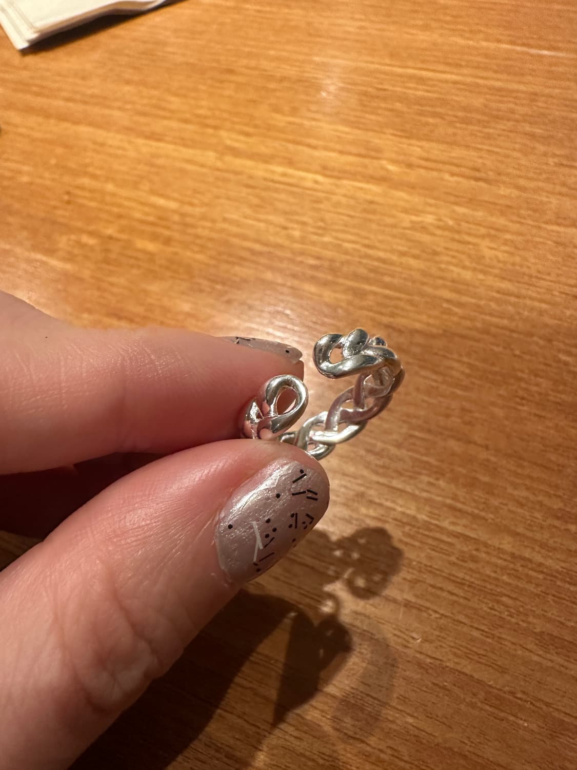 실버925 매듭링 상품이미지5