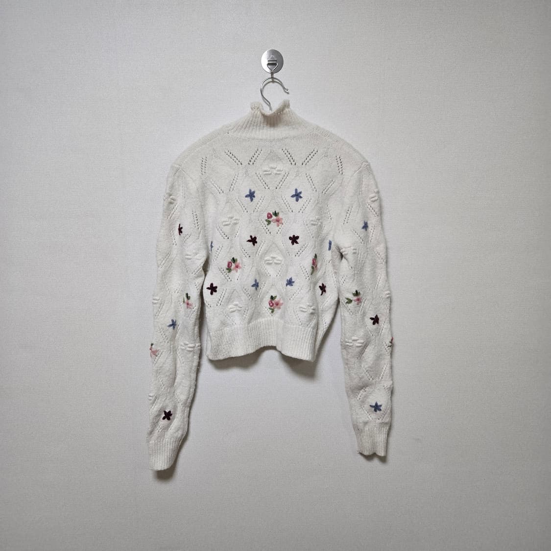 자라 플라워 자수 니트 상품이미지6