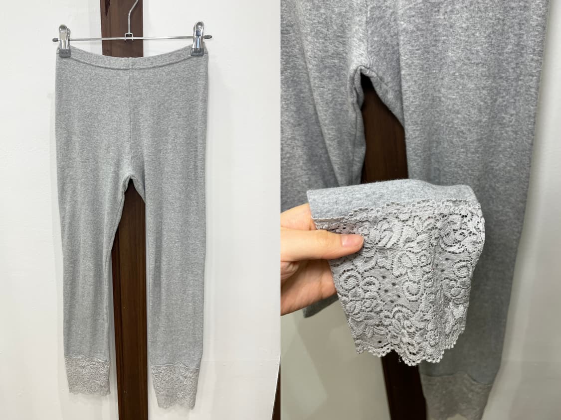 Lace grey leggings 상품이미지7