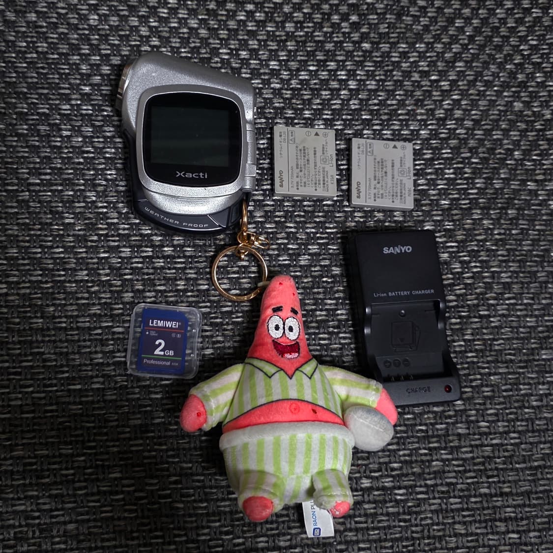 산요작티 ca6/sanyo xacti ca6/정품배터리충전기/조약돌 상품이미지2