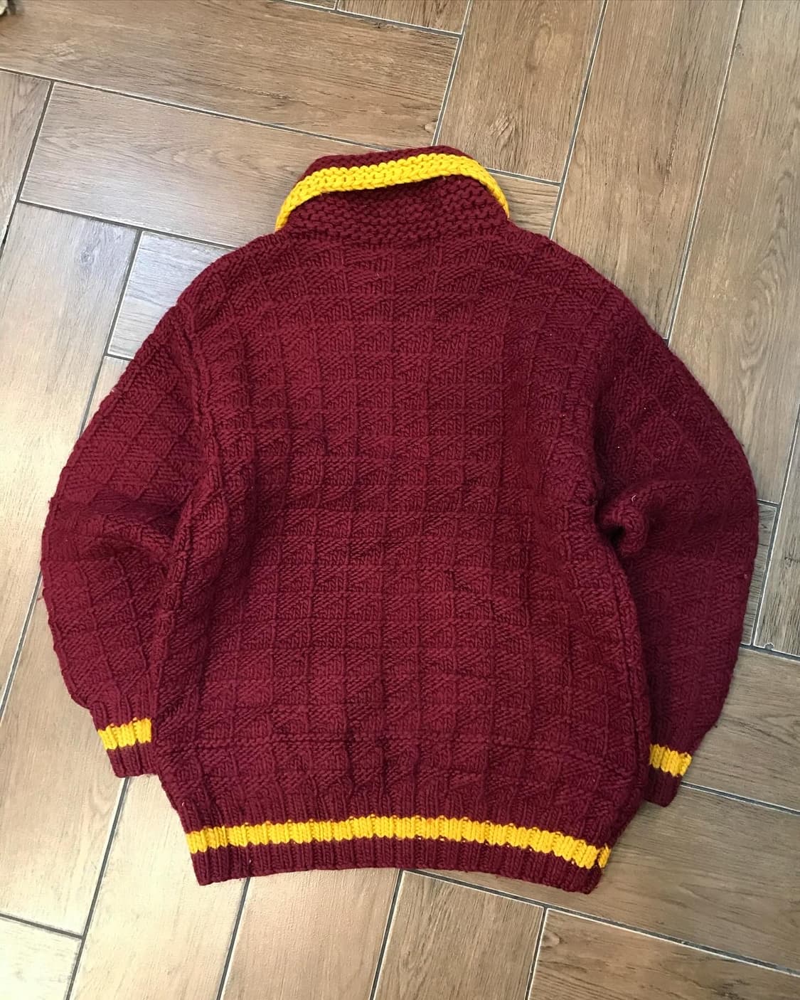 Vintage Cowichan Knit Zip-Up 상품이미지7