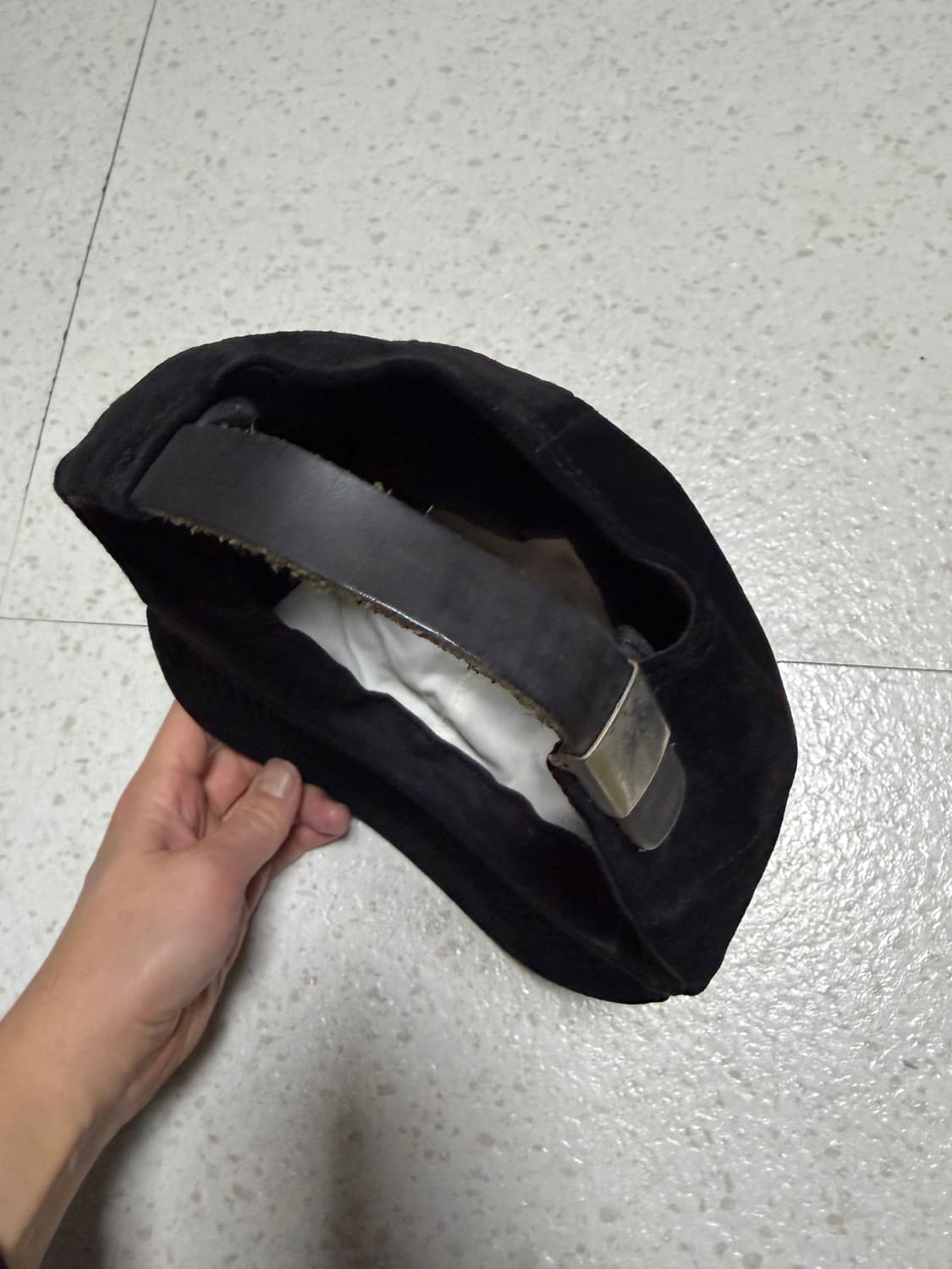 슈프림 코듀로이 캠프캡 블랙 상품이미지4