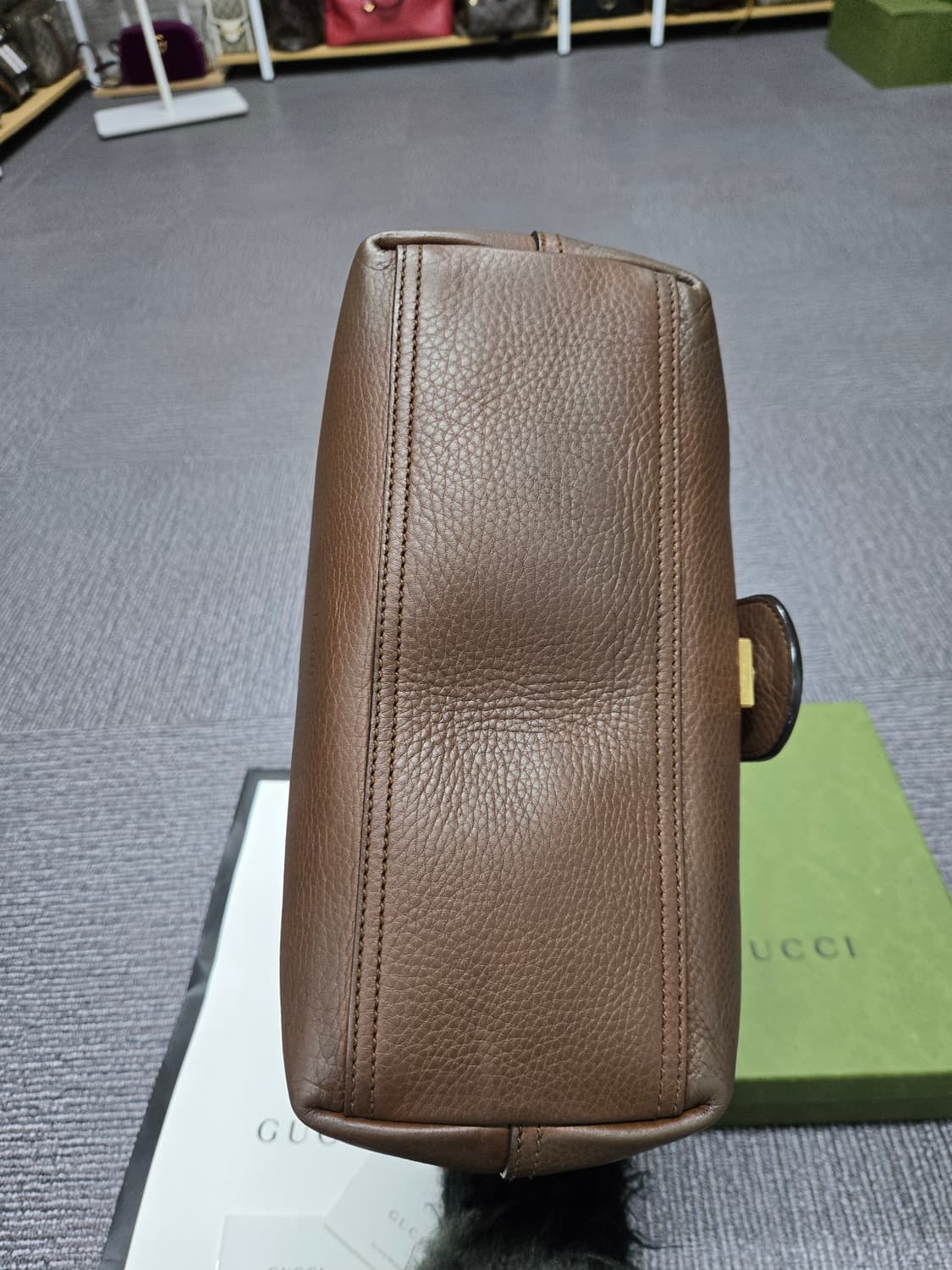 [특가][정품] 구찌 GG마몬트 브라운 숄더백 상품이미지5