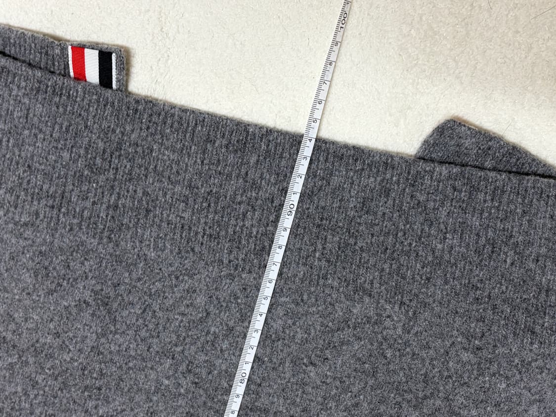 (매장판,새거급) 톰브라운 여성 캐시미어 코트 가디건 38 상품이미지6