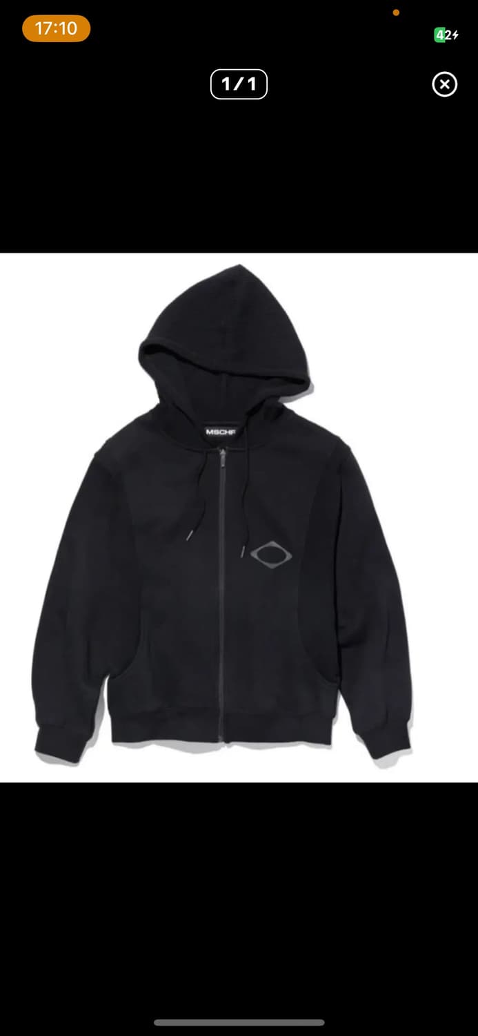 미스치프 와플 후드집업 L 상품이미지1