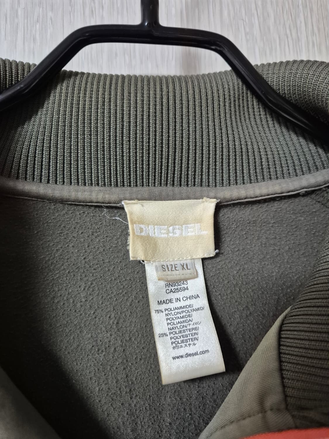 (정품) 디젤 오리엔탈 집업 져지 XL  상품이미지4