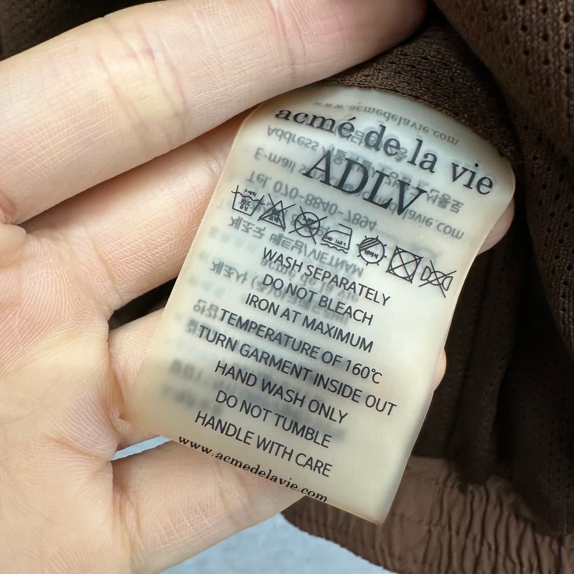 100 아크메드라비 남자 루즈핏 바람막이 자켓 상품이미지4
