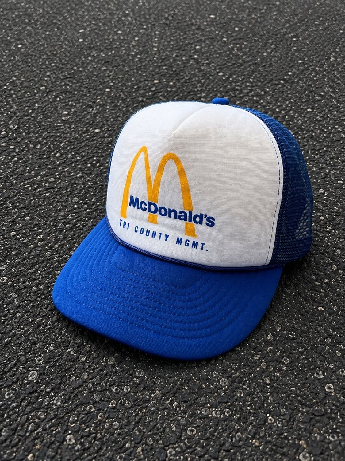 90s McDonald's 맥도날드 빈티지 매쉬 트러커 햇 모자 상품이미지2