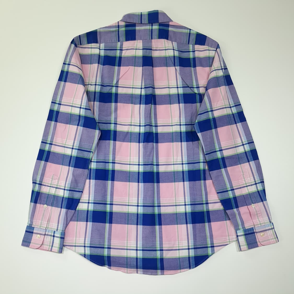 CL591 L 폴로 클래식 마드라스 체크 버튼다운 멀티컬러 셔츠 상품이미지6