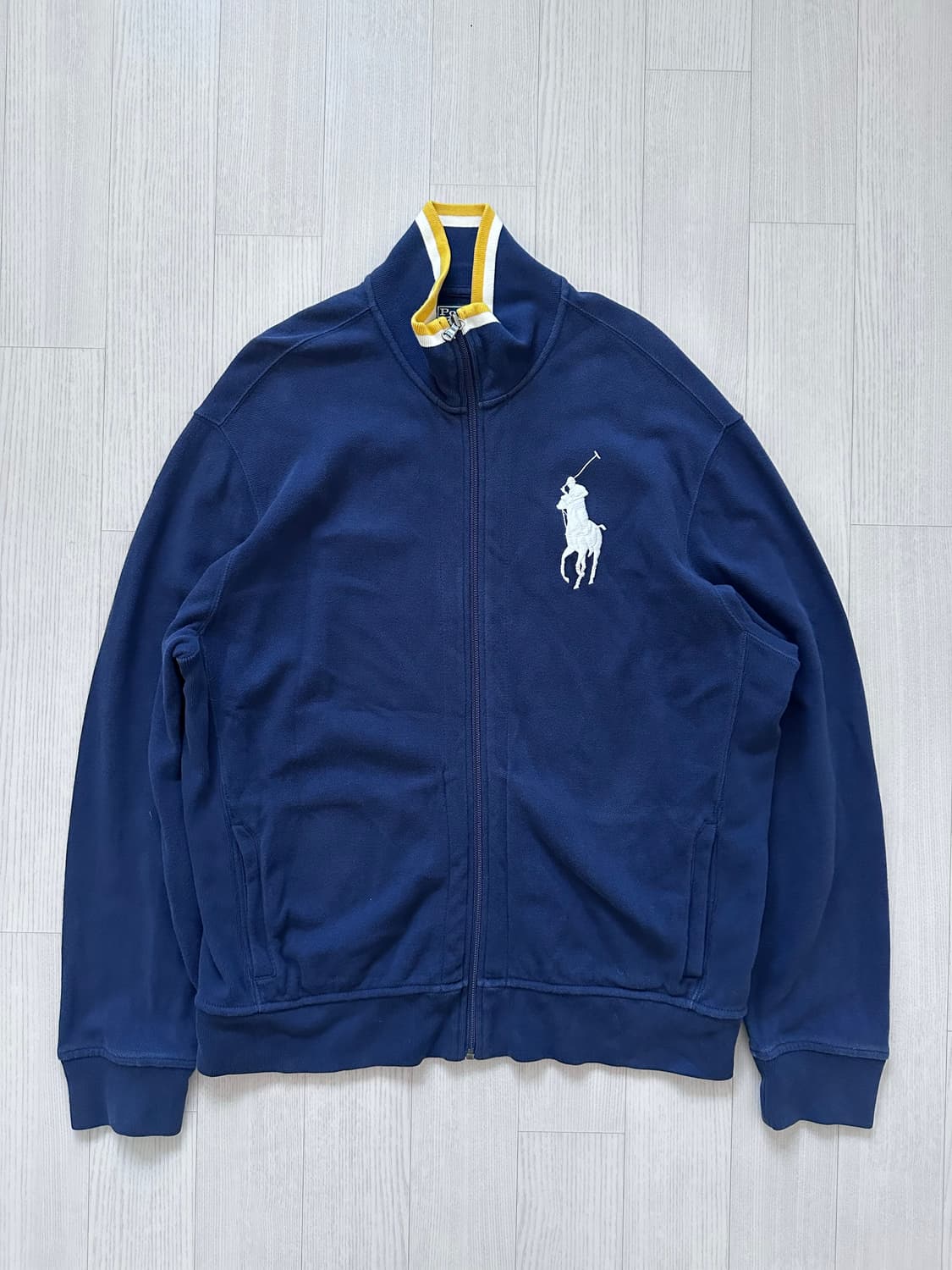 폴로 랄프로렌 빅포니로고 코튼 네이비 집업 상품이미지5