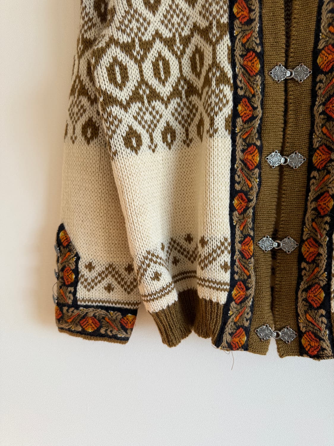 MADE IN NORWAY 울 가디건 상품이미지3