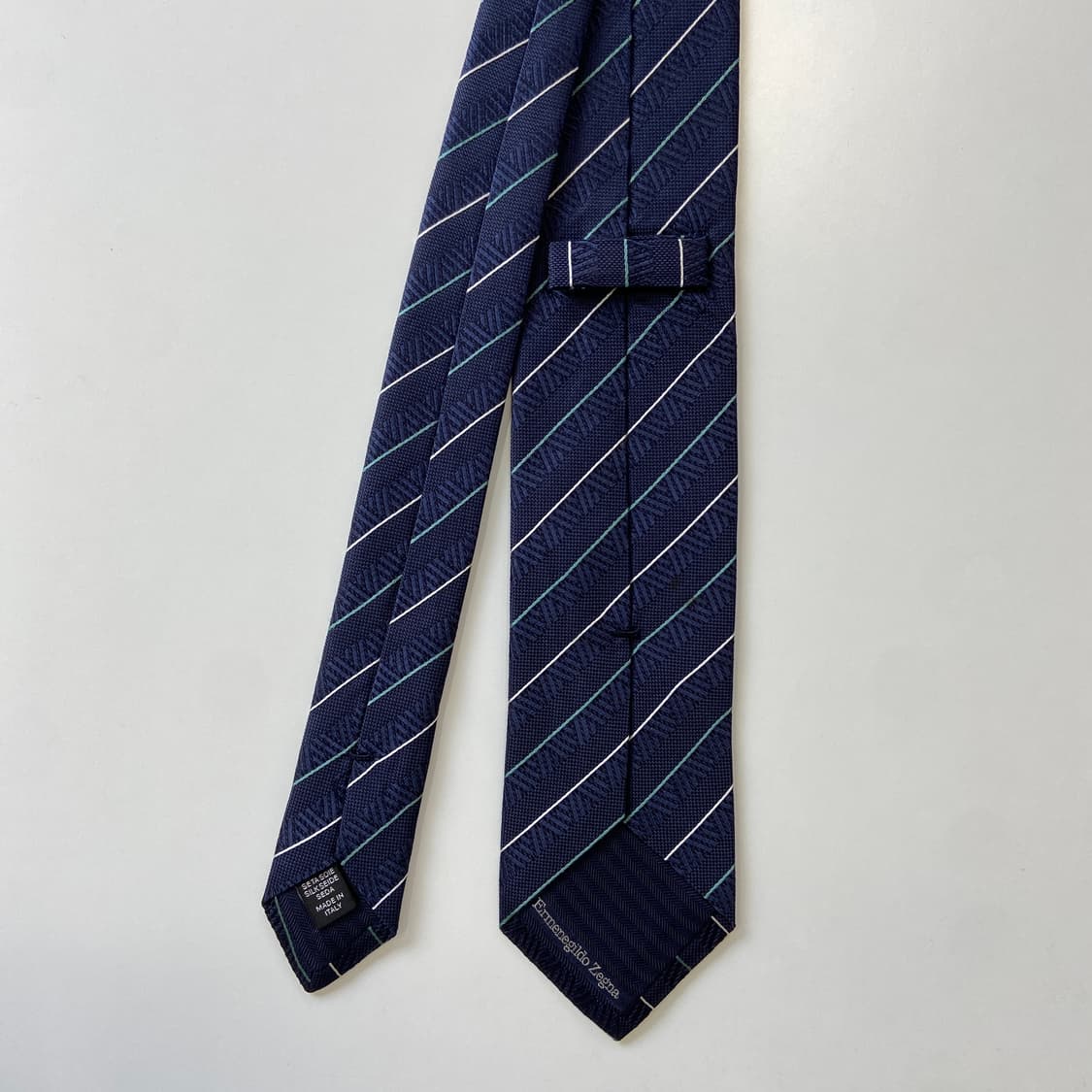 에르메네질도 제냐 정품 명품 넥타이 7.7cm 상품이미지2
