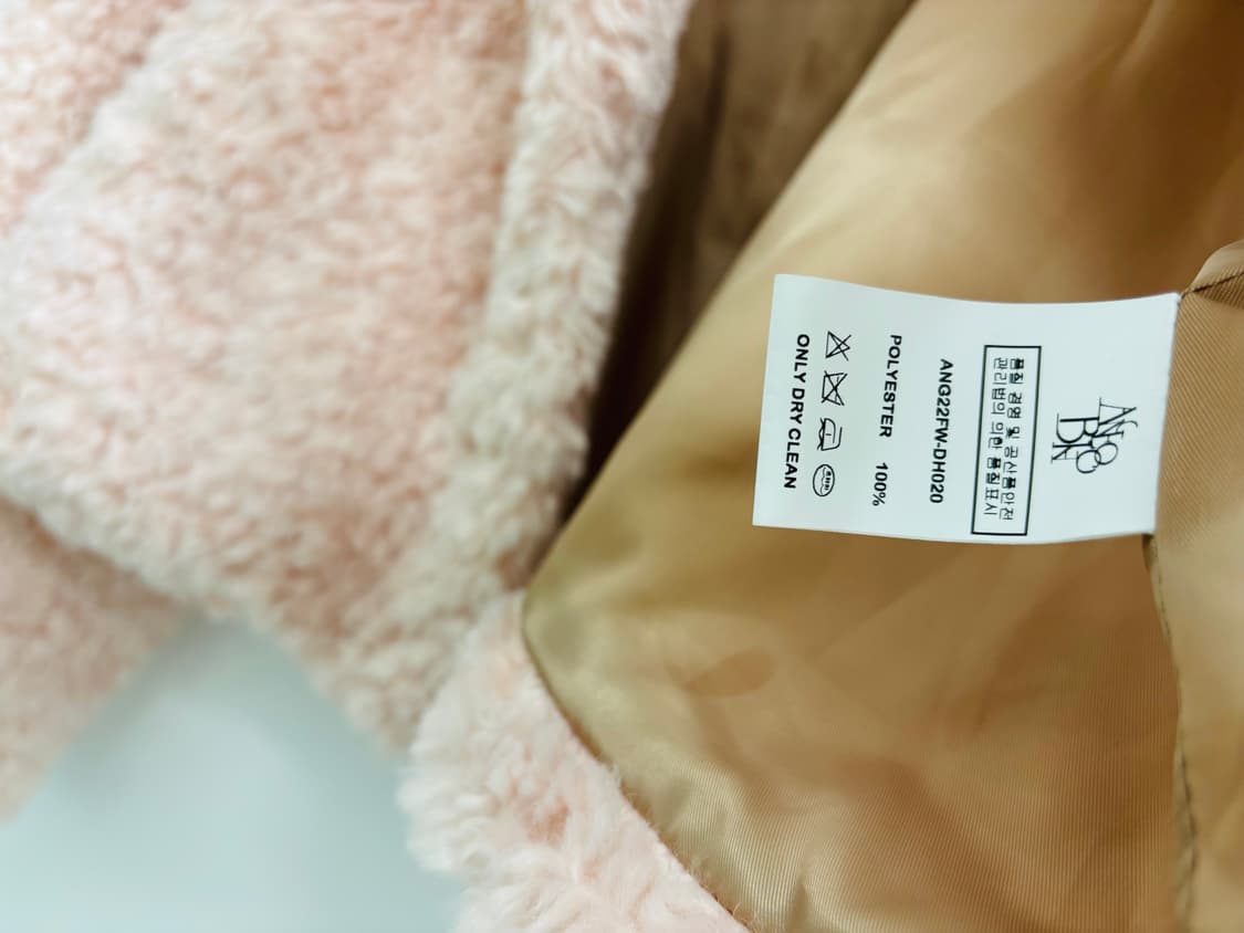 안젤로비안코 ANGELO BIANCO 크롭 퍼 자켓 상품이미지7