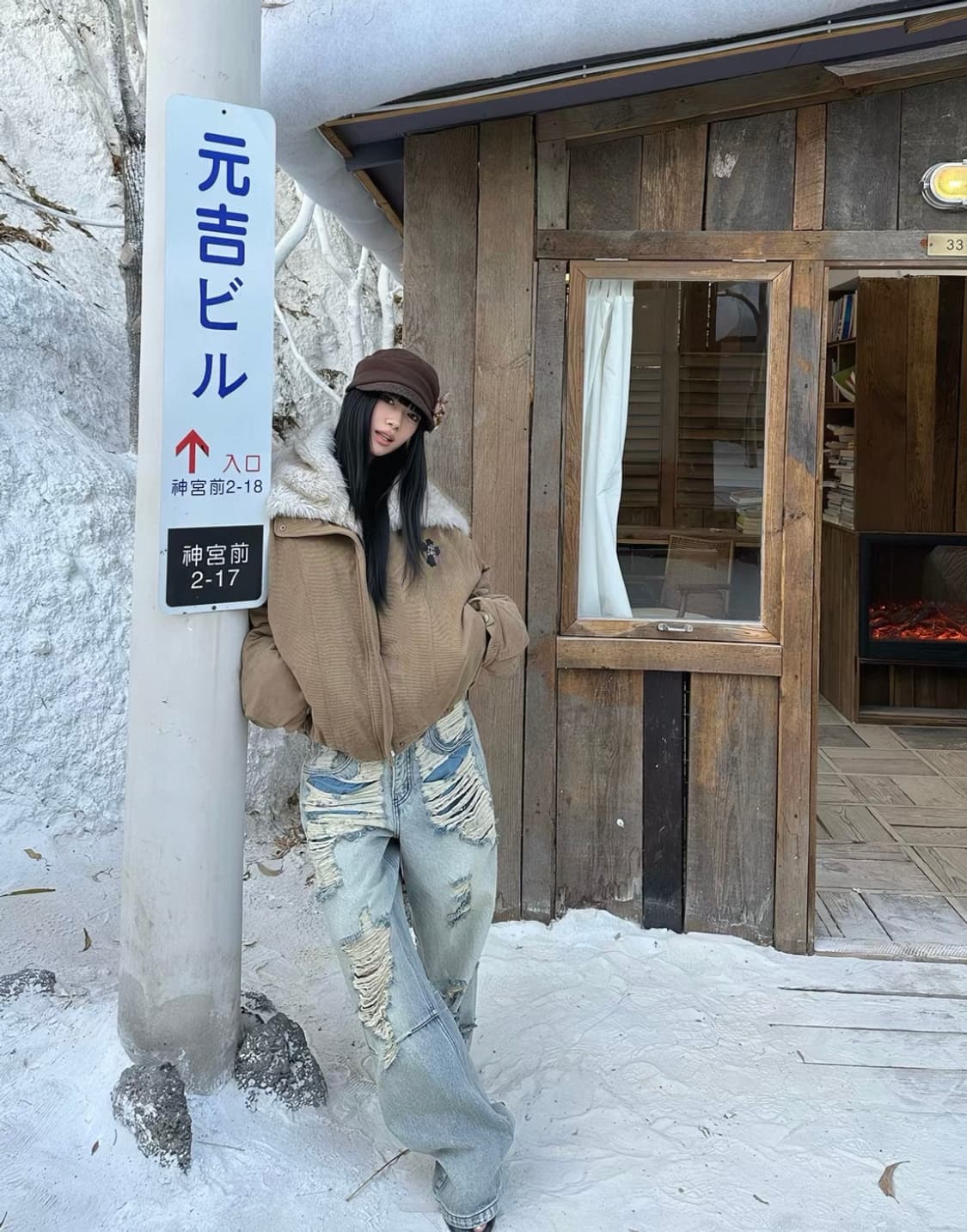 JHL JEANS 찢청 상품이미지3