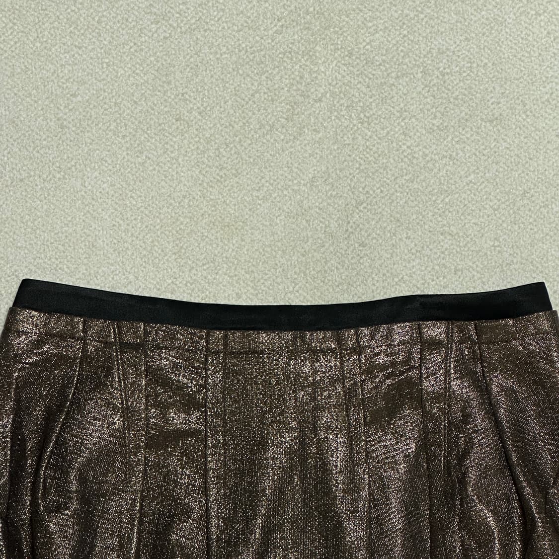 오브제 강진영 글리터 미니 스커트 상품이미지3