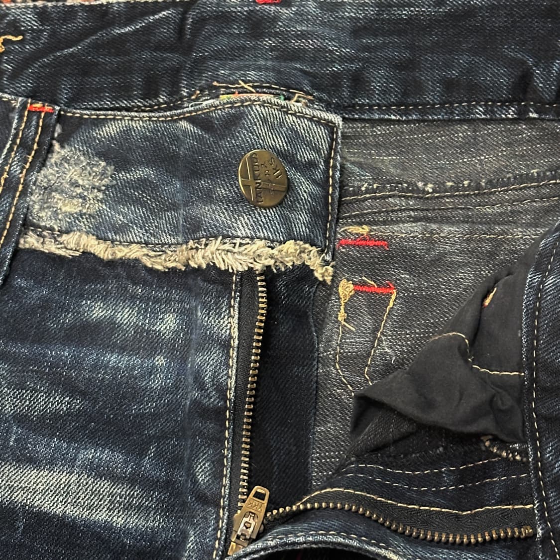 Tankus 오리엔탈 자수 데님 팬츠 (29) 상품이미지10