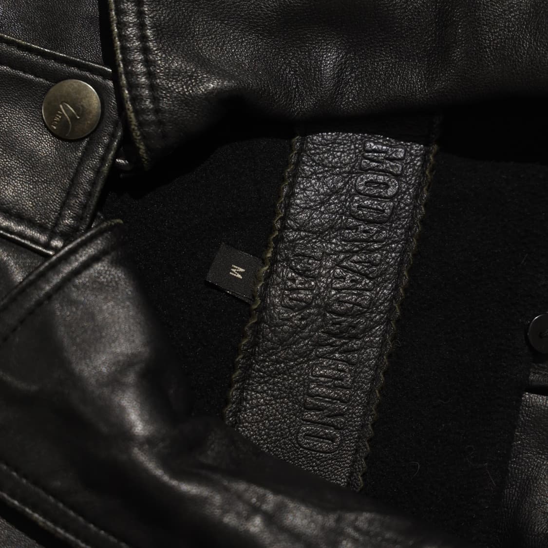 Vtg 양가죽 블루종 자켓 상품이미지5