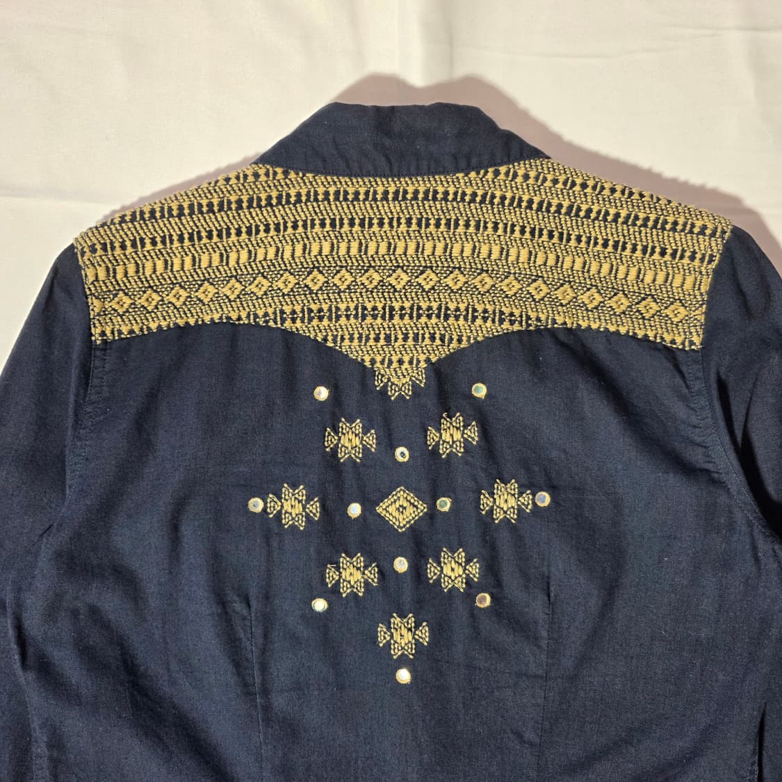 [M]데님앤서플라이 랄프로렌 자수 패턴 웨스턴 셔츠 상품이미지7