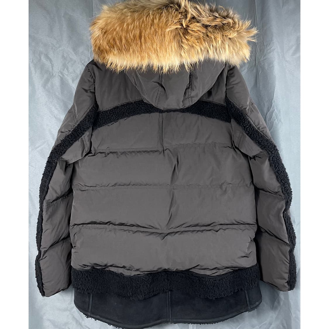 [2] 산드로 리얼 라쿤 퍼 다운패딩 무스탕 상품이미지2