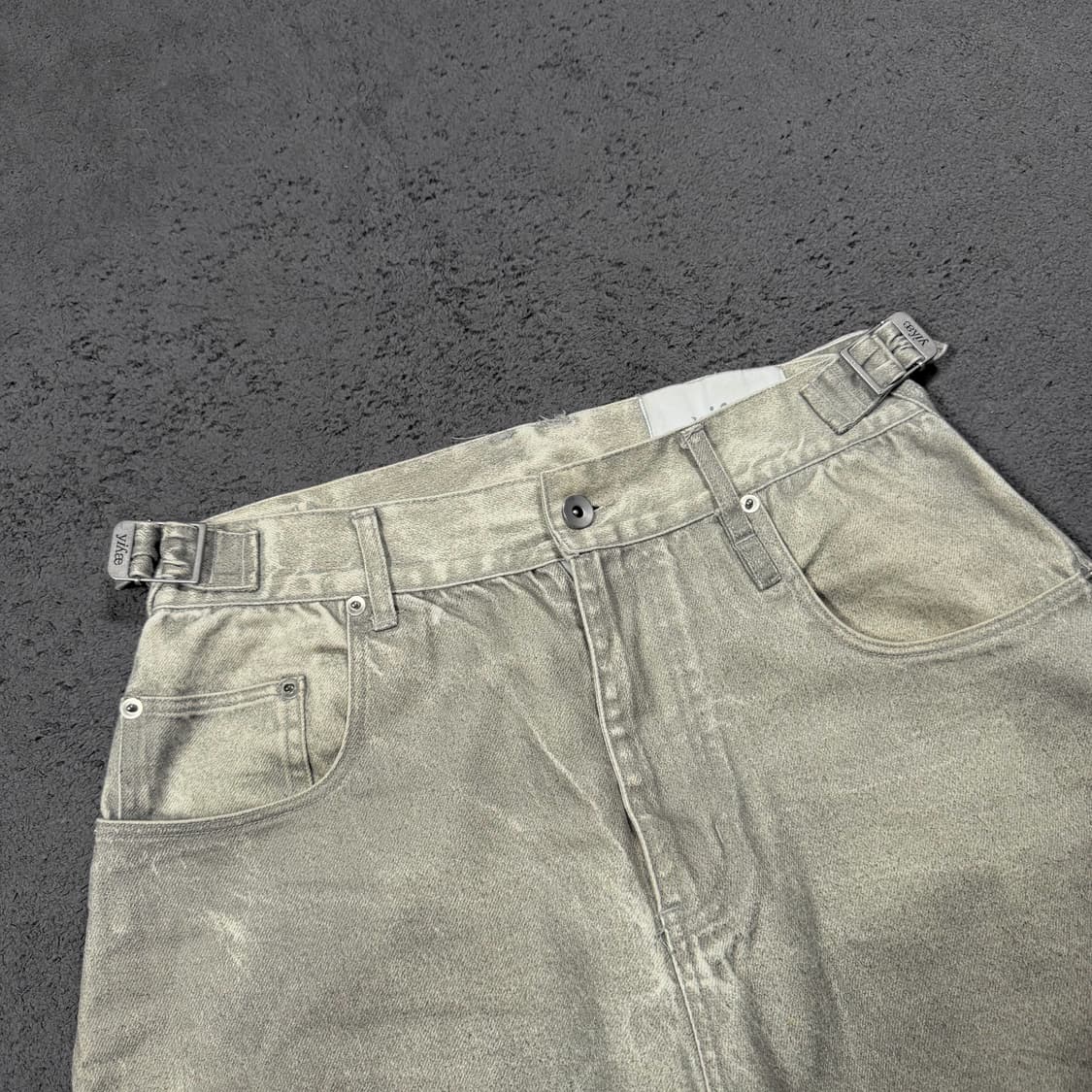 yiyae 이예 더티 코팅 팬츠 상품이미지2