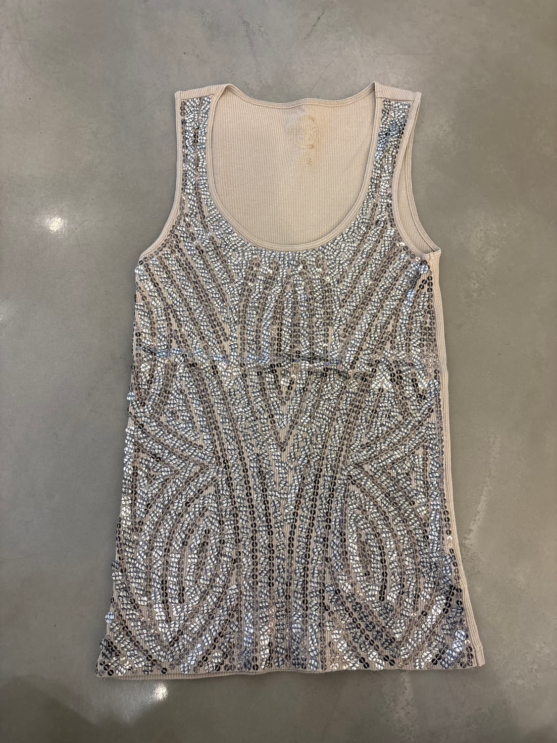 MICHAEL KORS Y2K 스팽클 탱크탑 상품이미지1