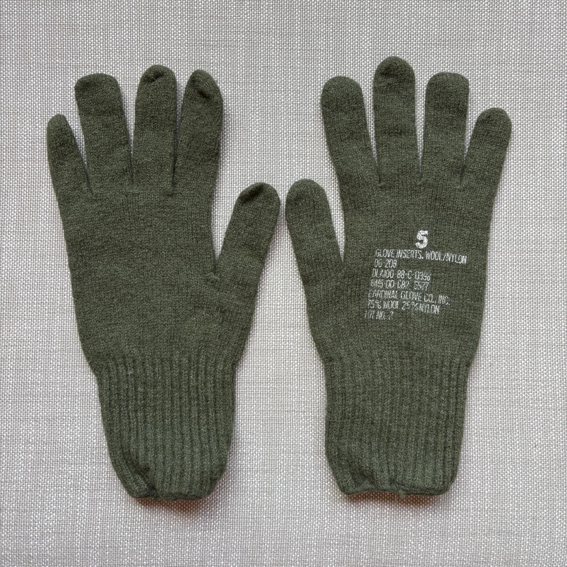 [데드스탁] 80s US ARMY M-1949 인서트 글러브 상품이미지3