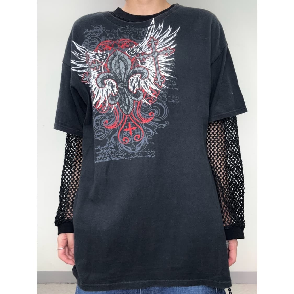 빈티지 펑크 락시크 티셔츠 상품이미지1