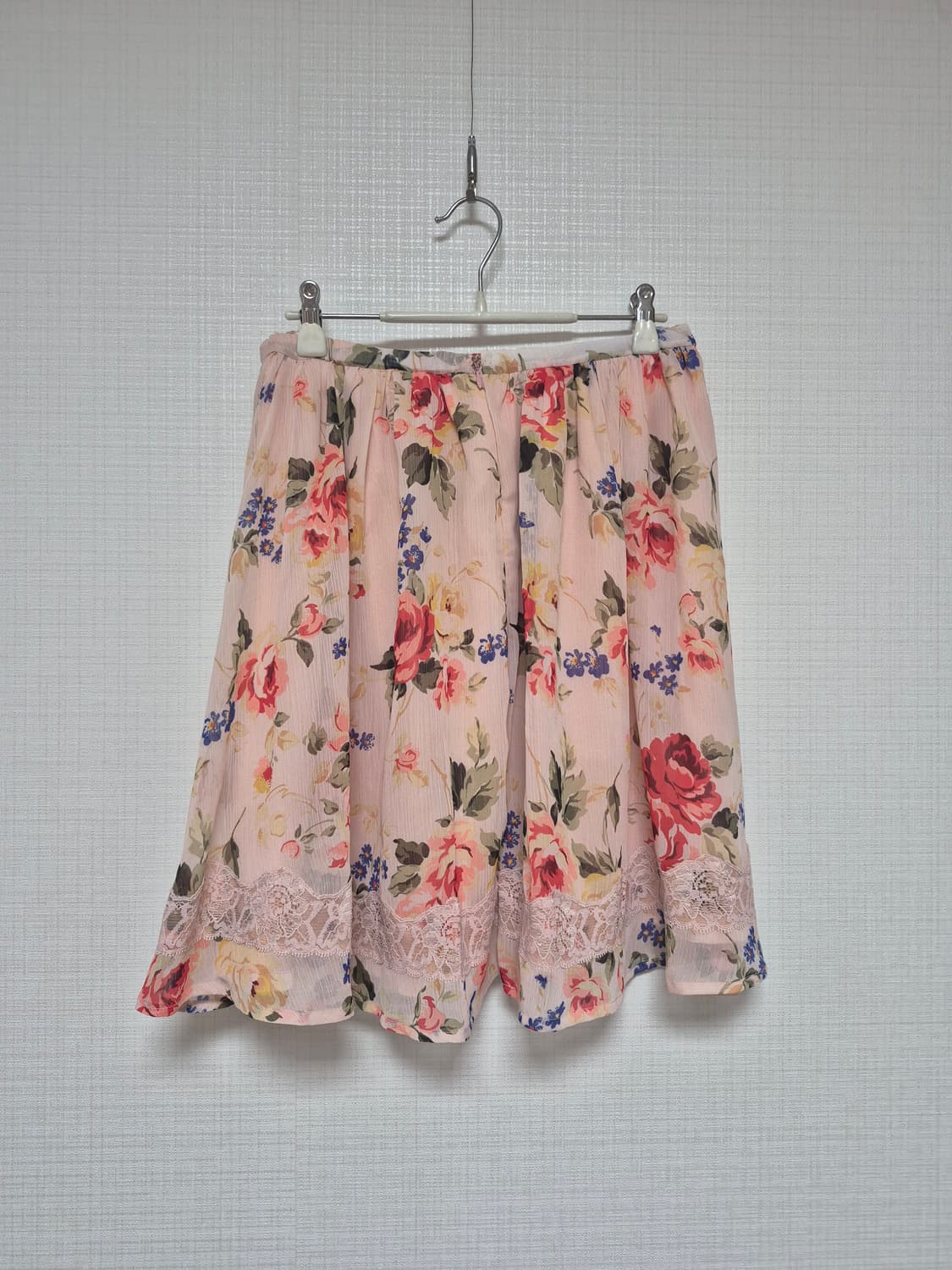 리즈리사 수선템 핑크플로럴 스커트 상품이미지2