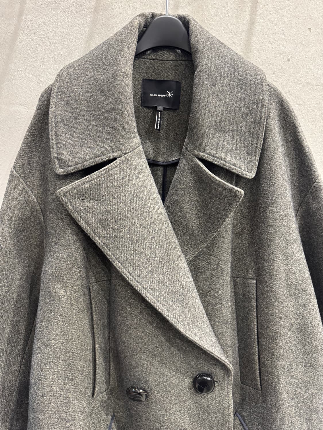 isabel marant 빅카라 울코트 상품이미지2