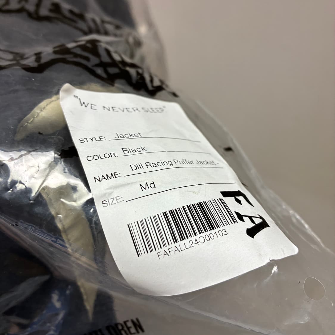 [M]퍼킹어썸 딜레이싱 푸퍼 자켓 상품이미지4