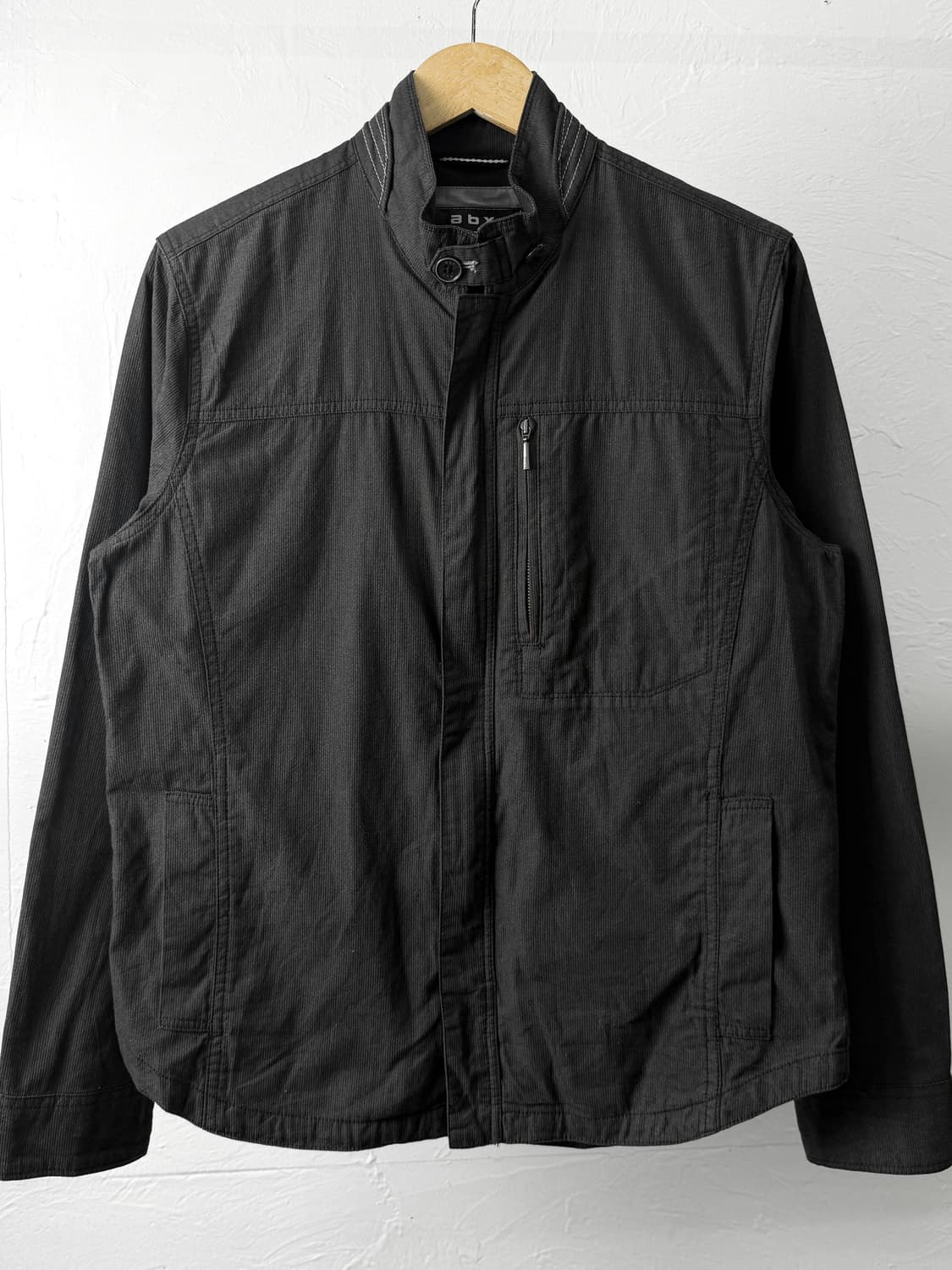 Abx 하이넥 버튼 집업 자켓 상품이미지2